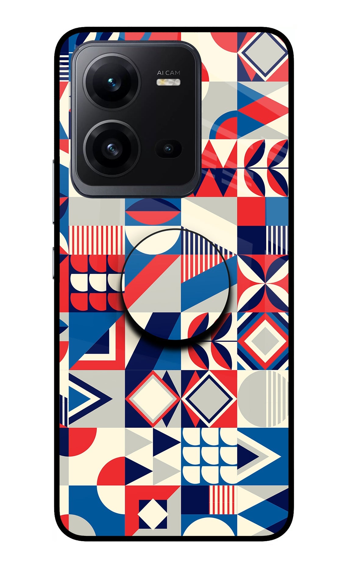 Colorful Pattern Vivo V25 5G Pop Case