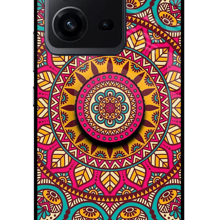 Mandala Vivo V25 5G Glass Case