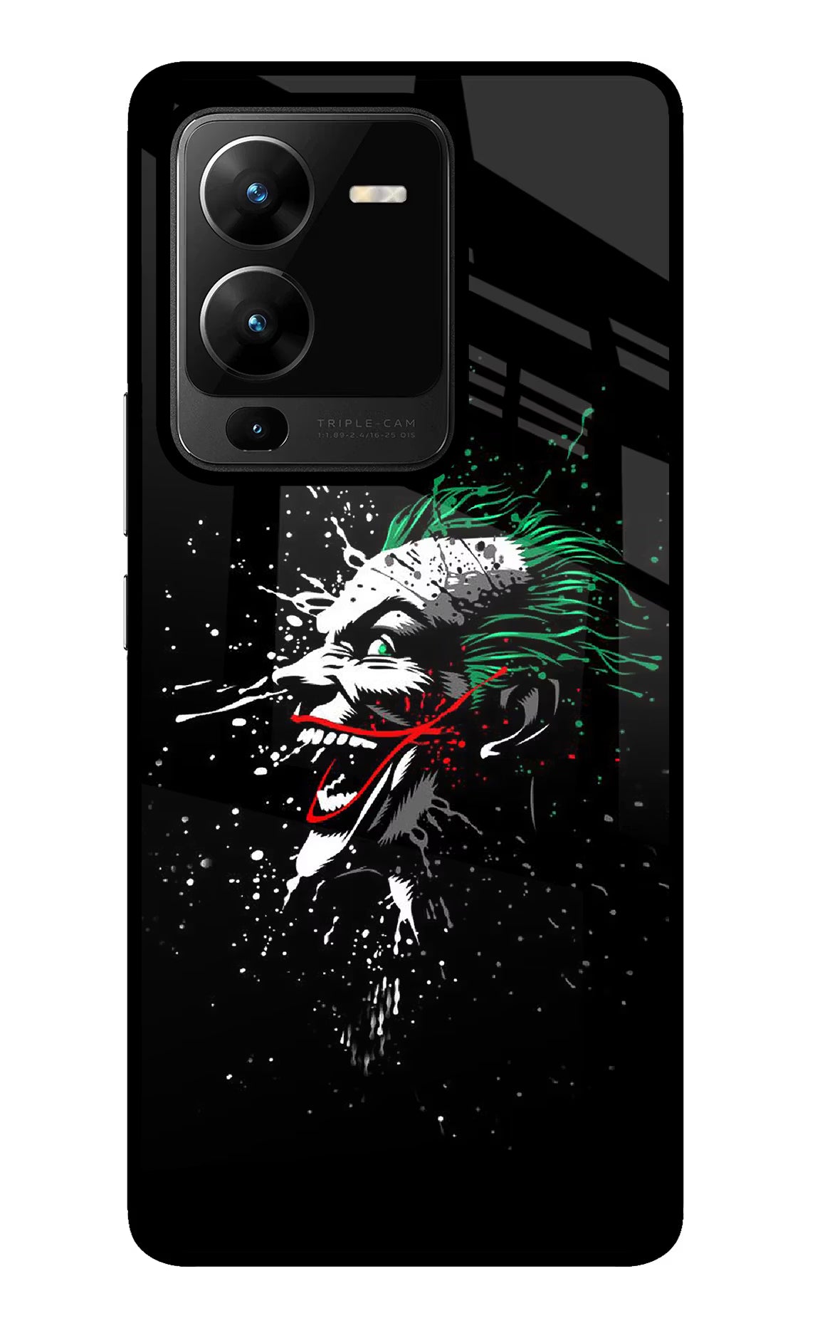 Joker Vivo V25 Pro 5G Glass Case Back Cover by Casekaro