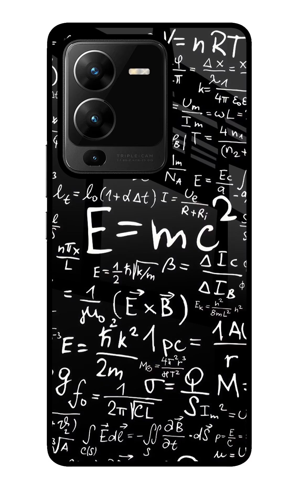 Physics Formula Vivo V25 Pro 5G Glass Case Back Cover by Casekaro