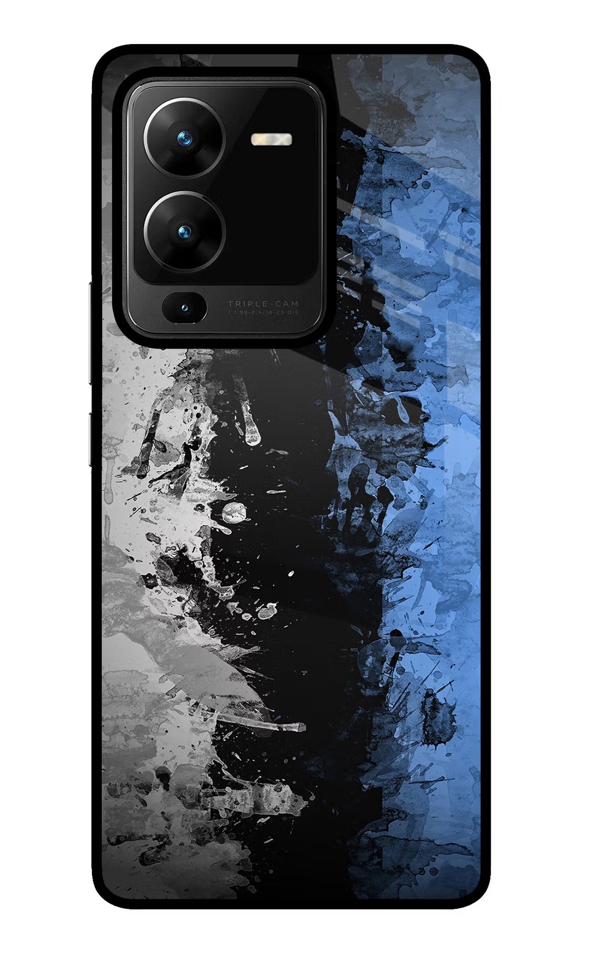 Artistic Design Vivo V25 Pro 5G Glass Case Back Cover by Casekaro