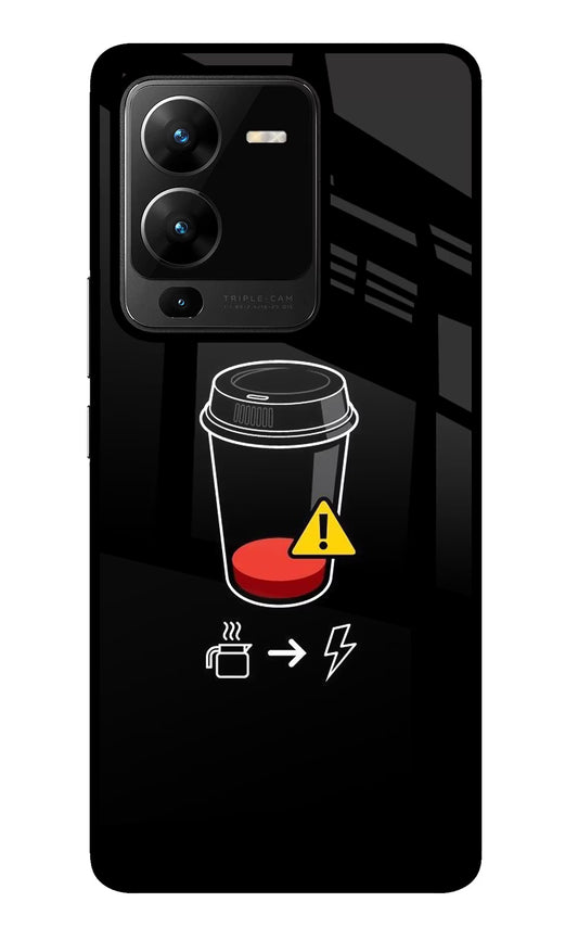 Coffee Vivo V25 Pro 5G Glass Case