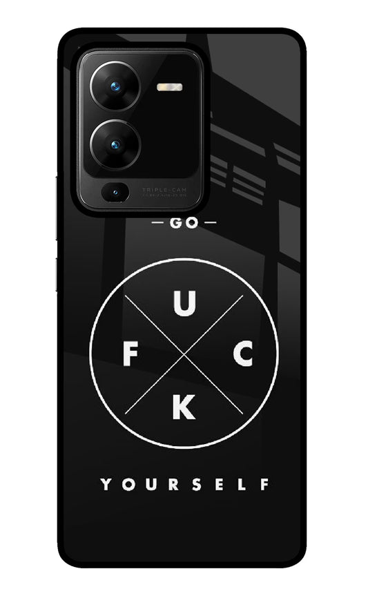 Go Fuck Yourself Vivo V25 Pro 5G Glass Case