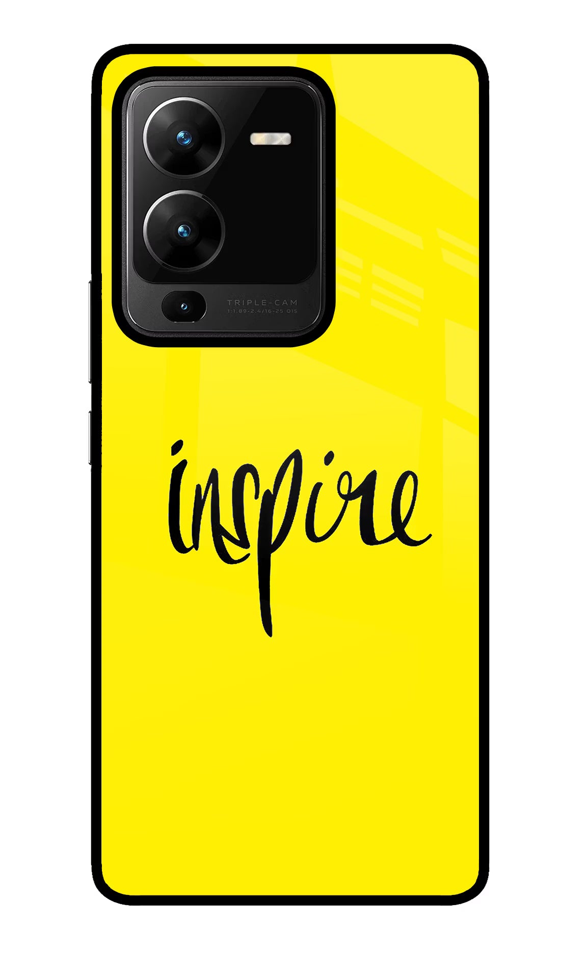 Inspire Vivo V25 Pro 5G Glass Case Back Cover by Casekaro