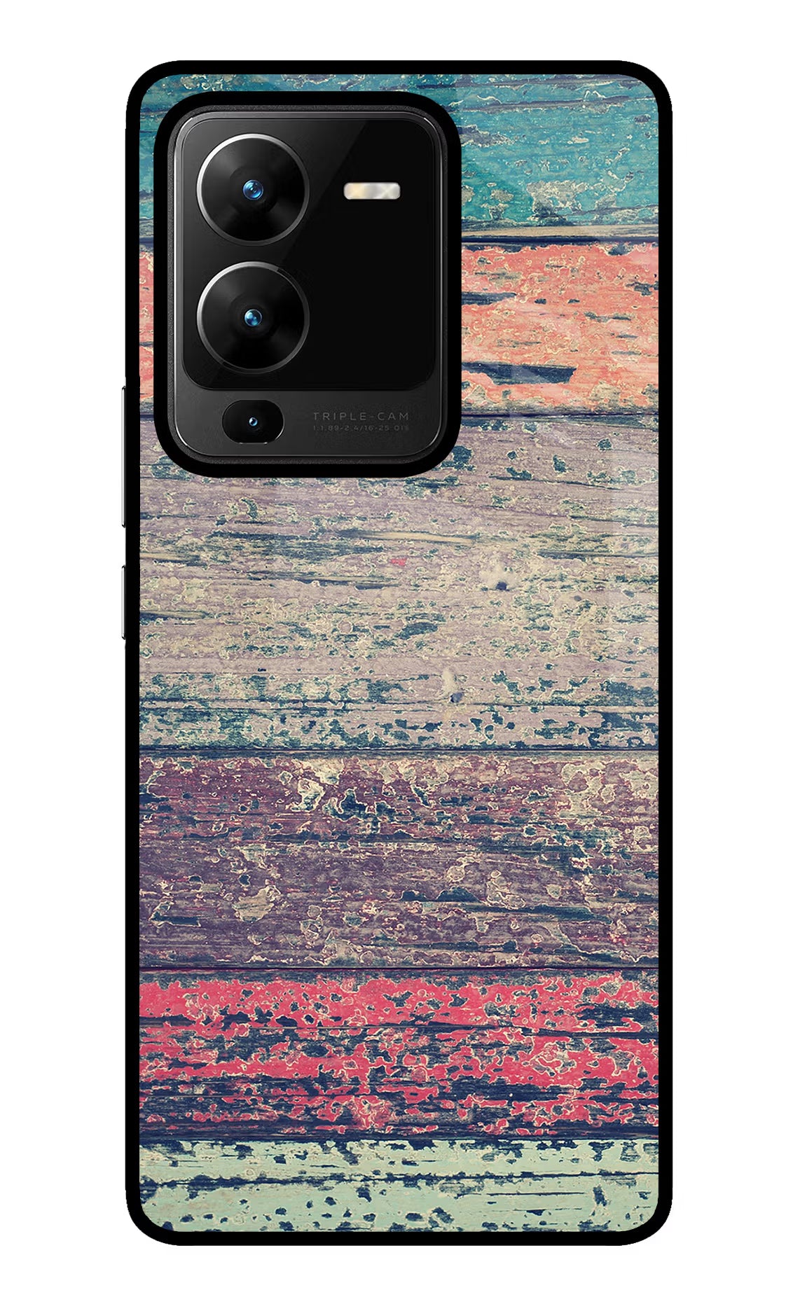 Colourful Wall Vivo V25 Pro 5G Glass Case