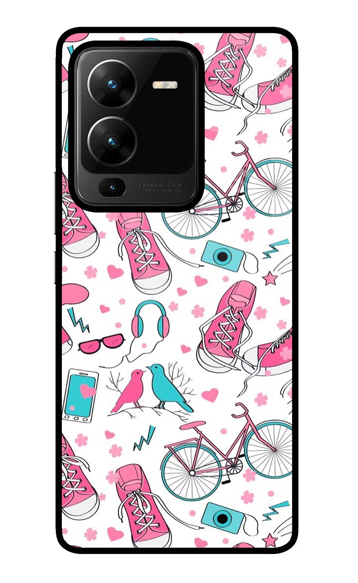 Artwork Vivo V25 Pro 5G Glass Case