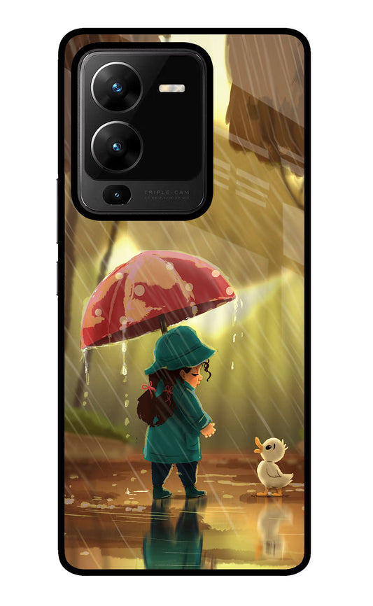 Rainy Day Vivo V25 Pro 5G Glass Case