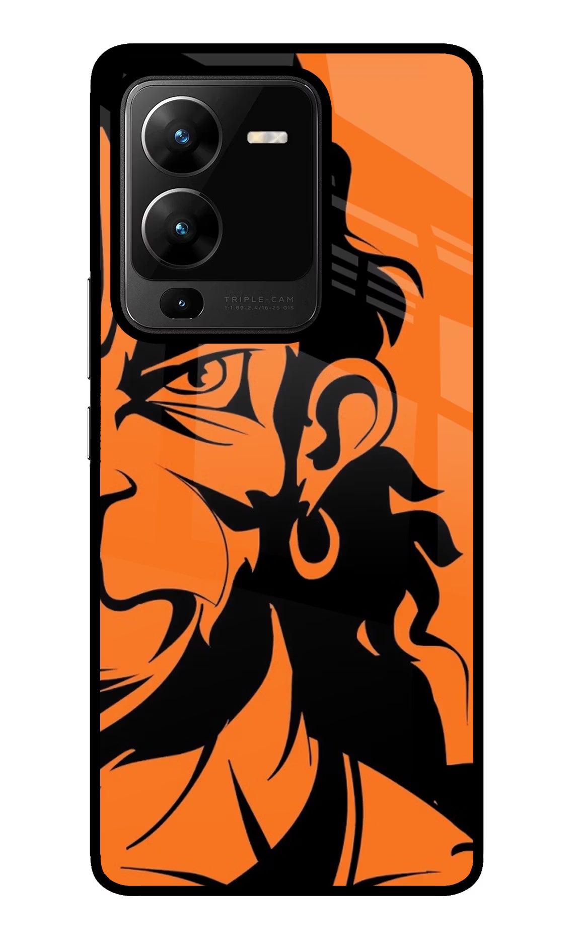 Hanuman Vivo V25 Pro 5G Glass Case Back Cover by Casekaro