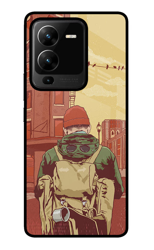 Adventurous Vivo V25 Pro 5G Glass Case