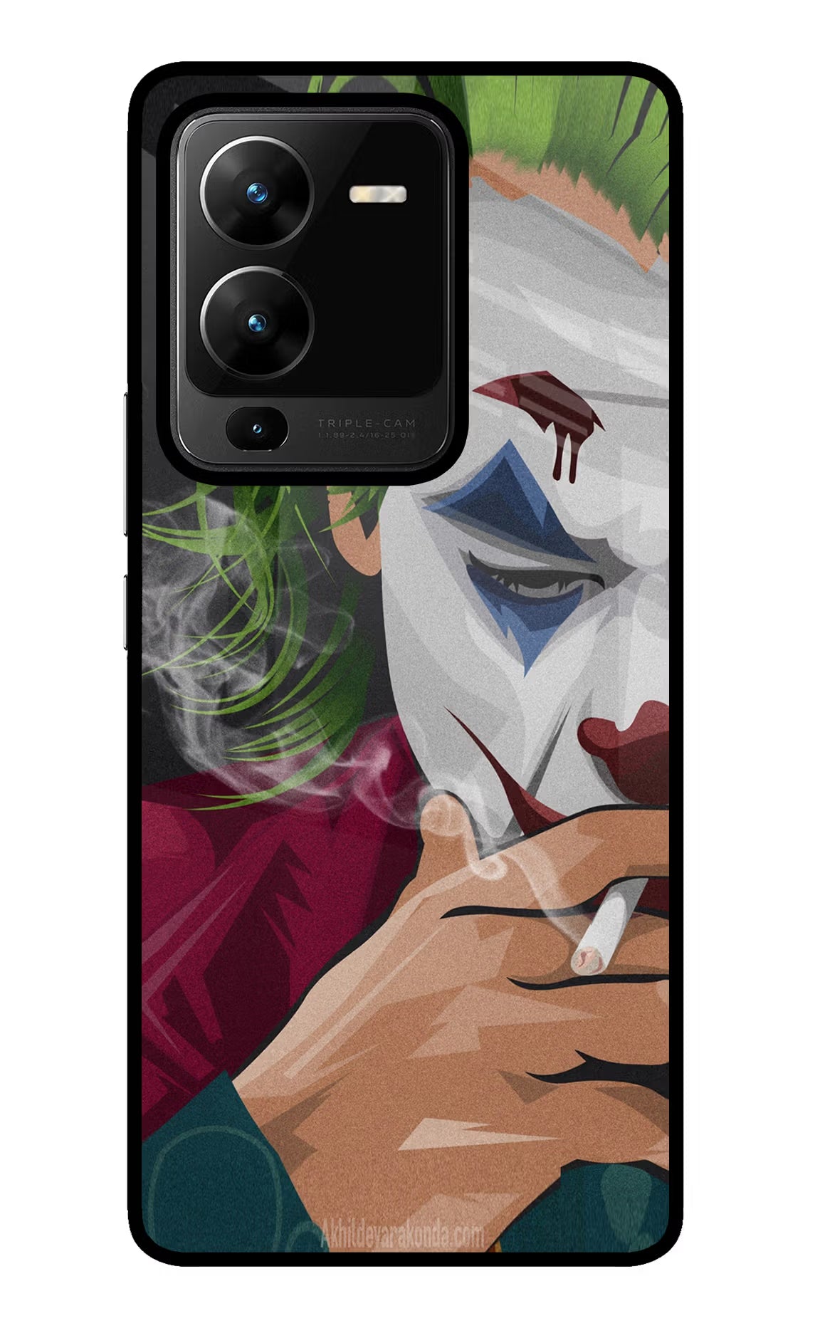 Joker Smoking Vivo V25 Pro 5G Glass Case
