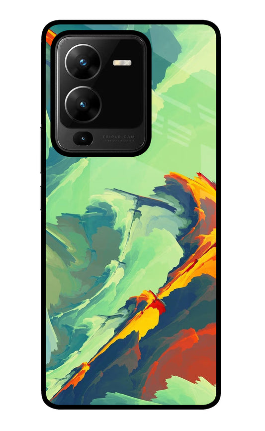 Paint Art Vivo V25 Pro 5G Glass Case