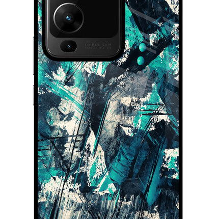 Artwork Vivo V25 Pro 5G Glass Case Back Cover by Casekaro