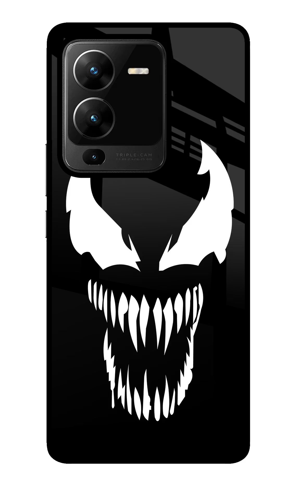 Venom Vivo V25 Pro 5G Glass Case Back Cover by Casekaro