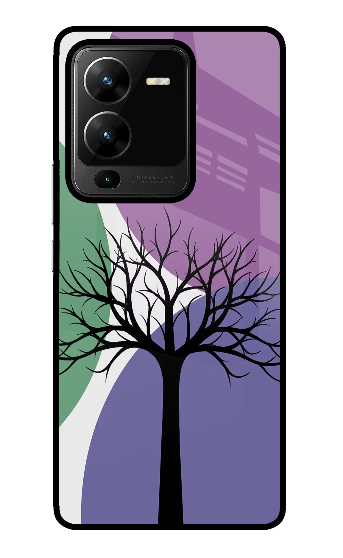 Tree Art Vivo V25 Pro 5G Glass Case