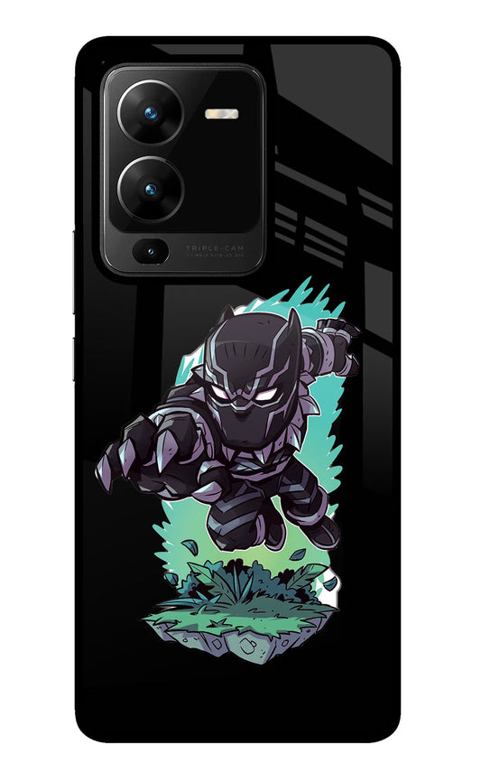 Black Panther Vivo V25 Pro 5G Glass Case