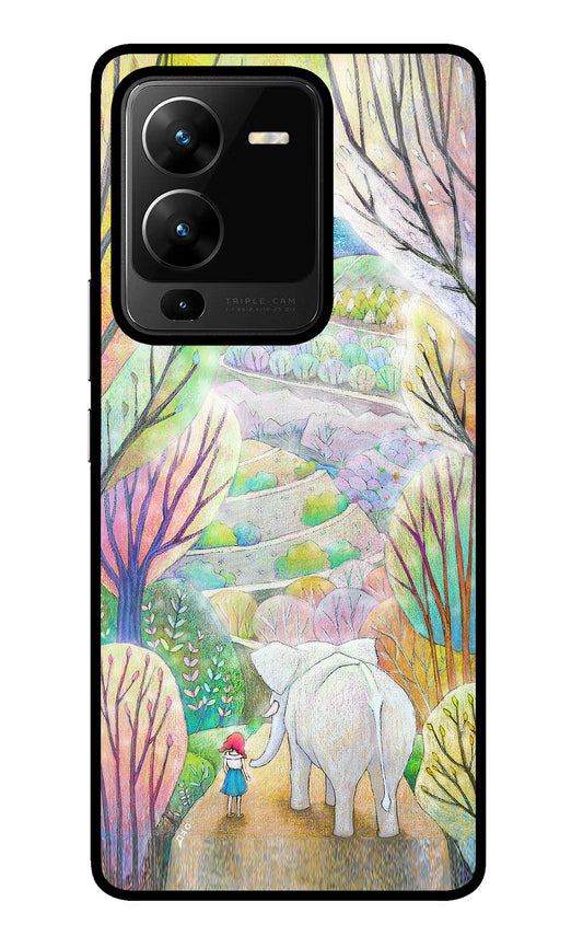 Nature Painting Vivo V25 Pro 5G Glass Case