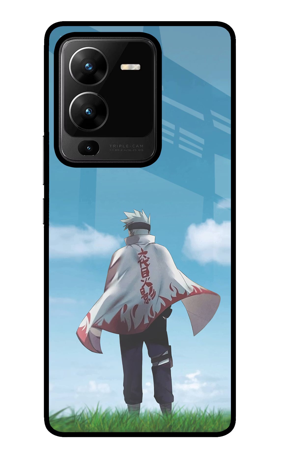 Kakashi Vivo V25 Pro 5G Glass Case Back Cover by Casekaro
