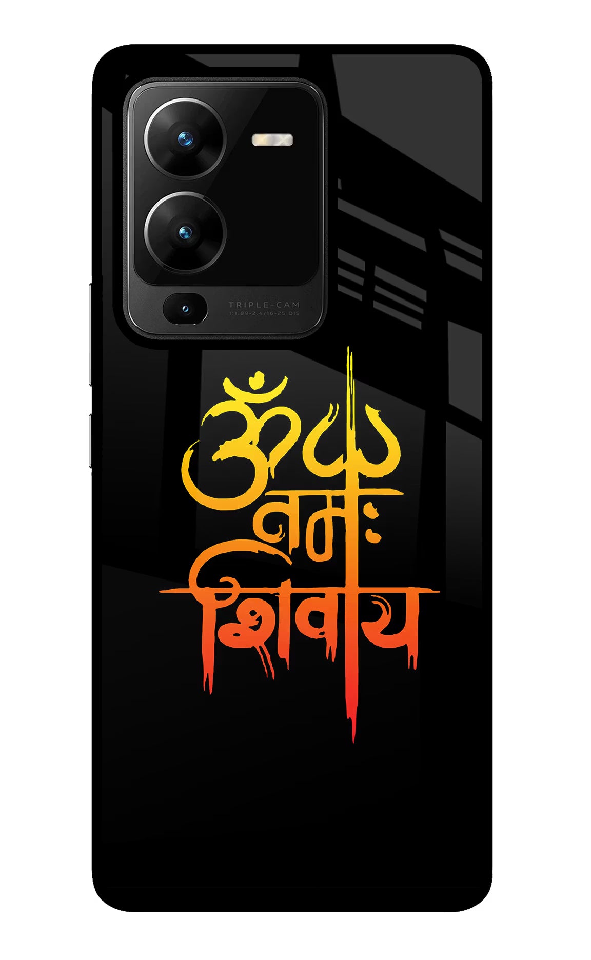 Om Namah Shivay Vivo V25 Pro 5G Glass Case