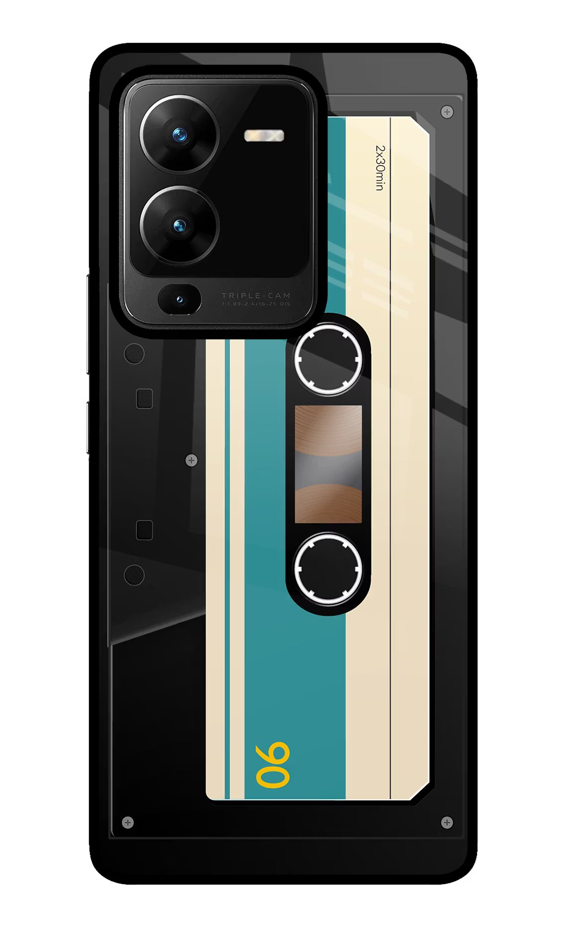 Cassette Vivo V25 Pro 5G Glass Case