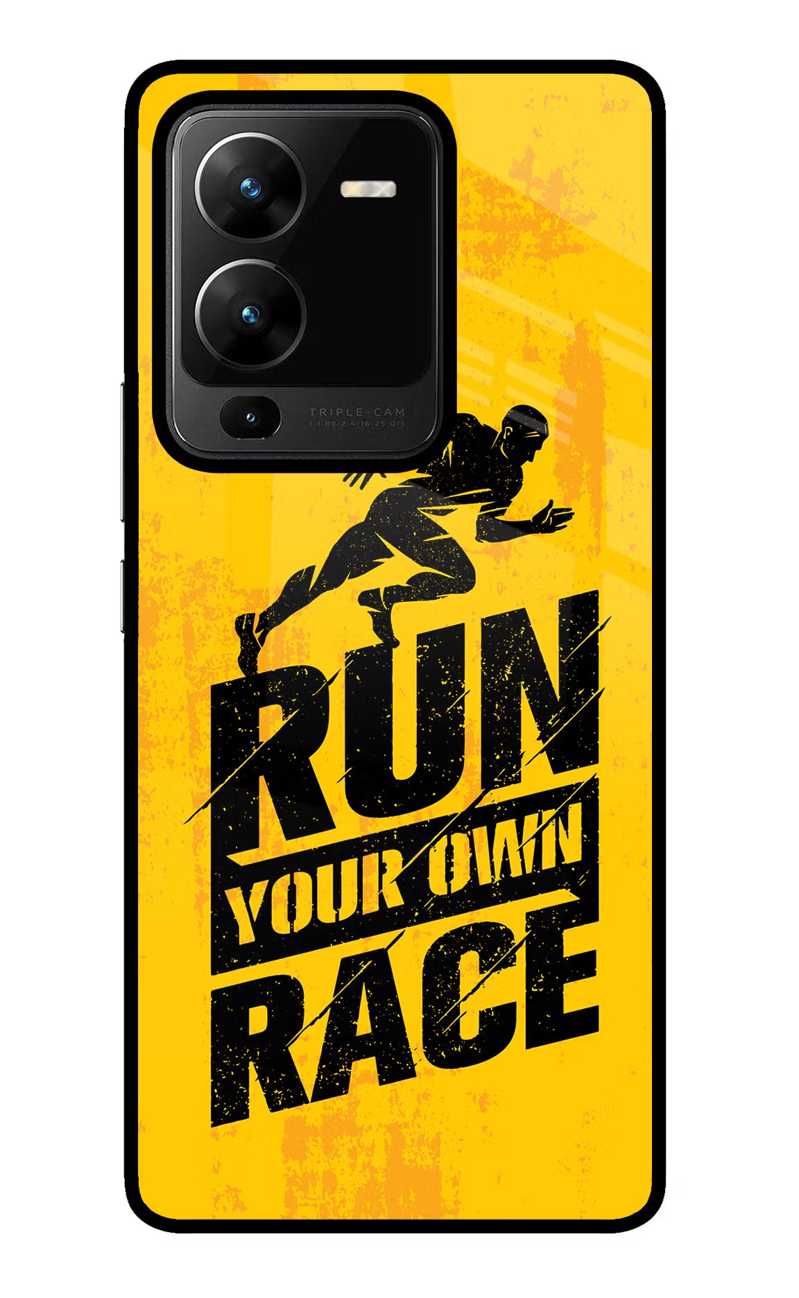 Run Your Own Race Vivo V25 Pro 5G Glass Case