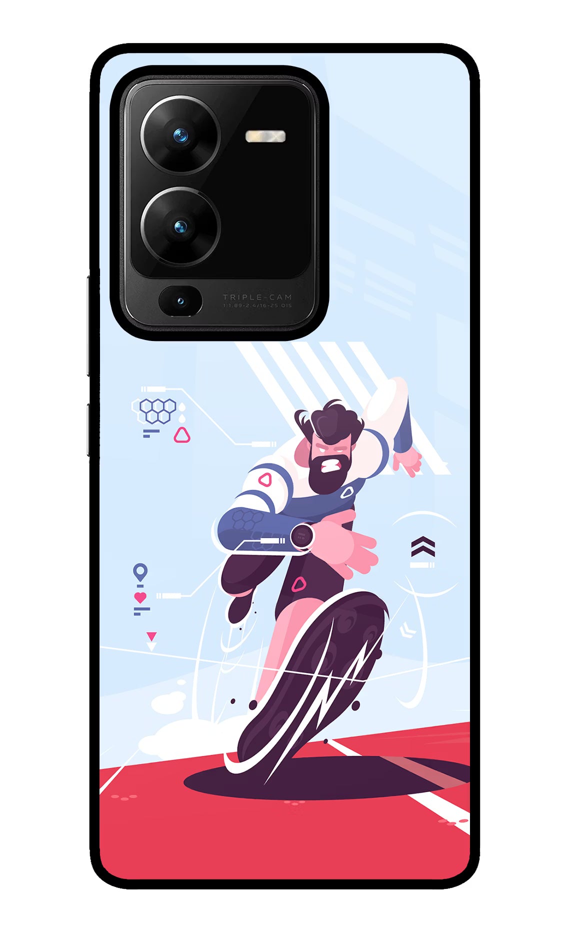 Run Pro Vivo V25 Pro 5G Glass Case