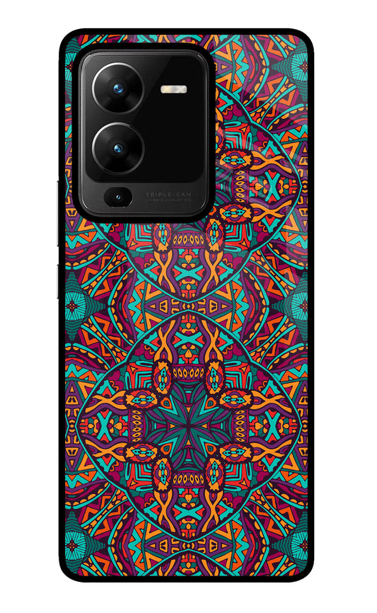 Colour Mandala Vivo V25 Pro 5G Glass Case