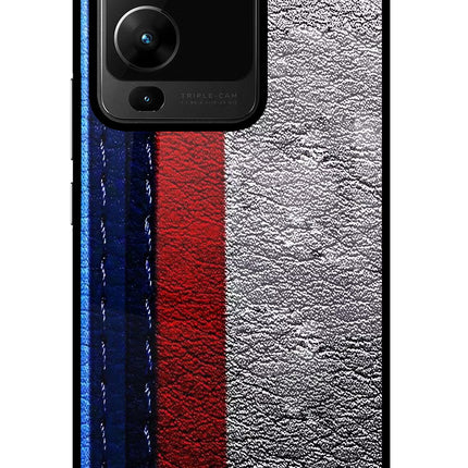 BMW Stripes Vivo V25 Pro 5G Glass Case