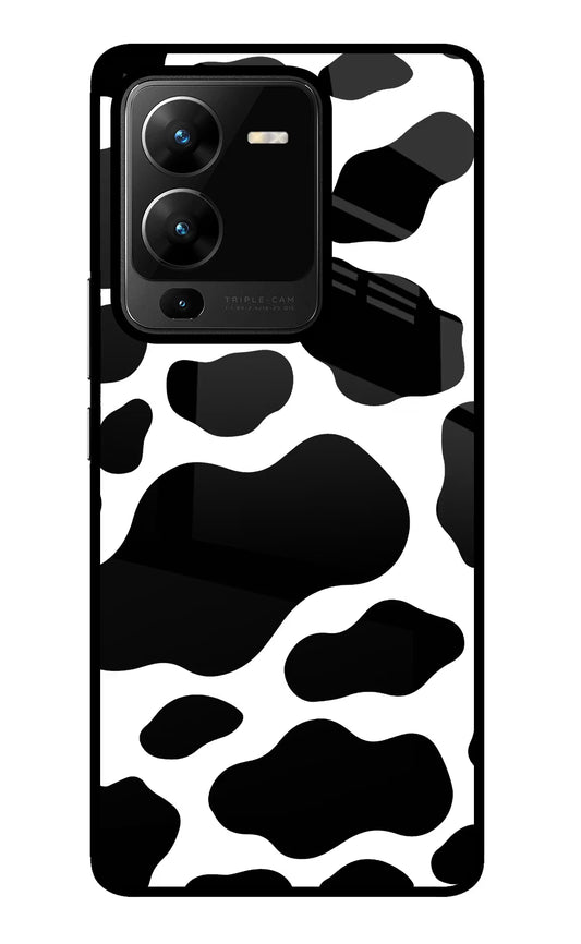 Cow Spots Vivo V25 Pro 5G Glass Case