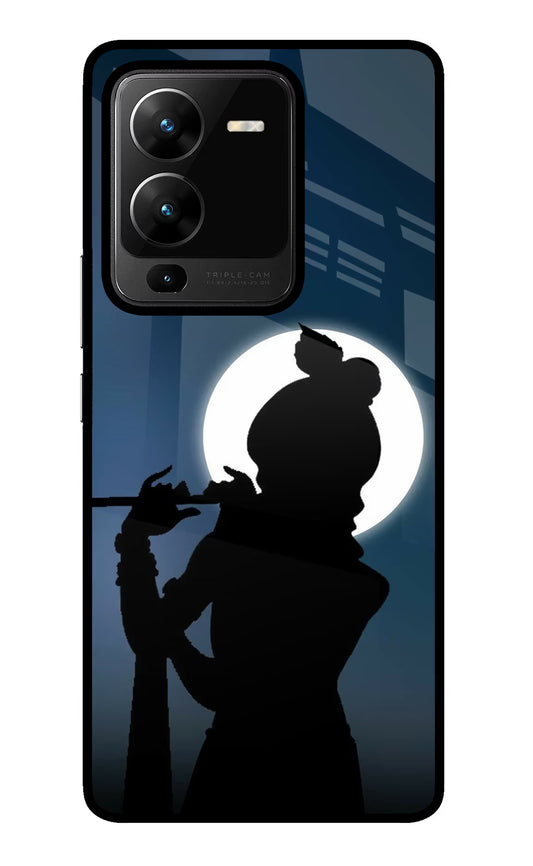 Shri Krishna Silhouette Vivo V25 Pro 5G Glass Case
