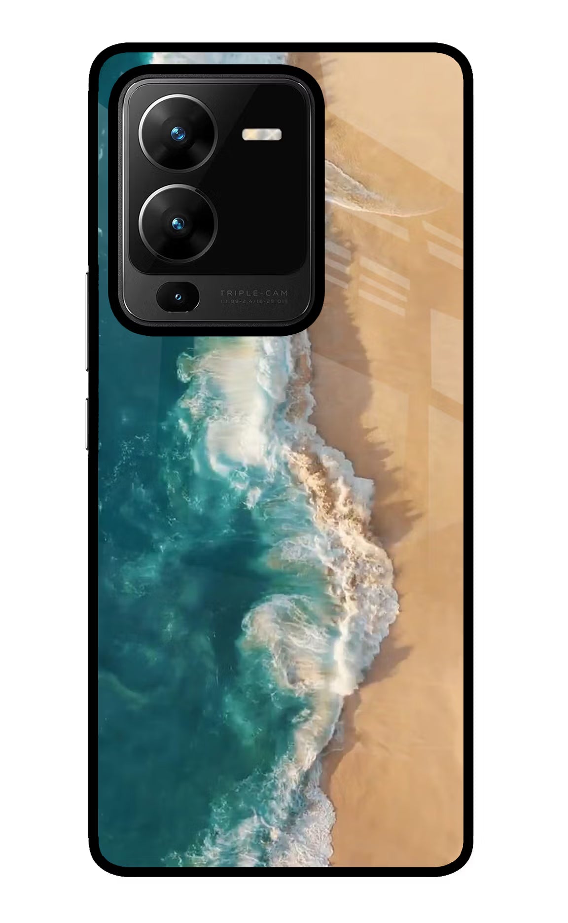 Ocean Beach Vivo V25 Pro 5G Glass Case