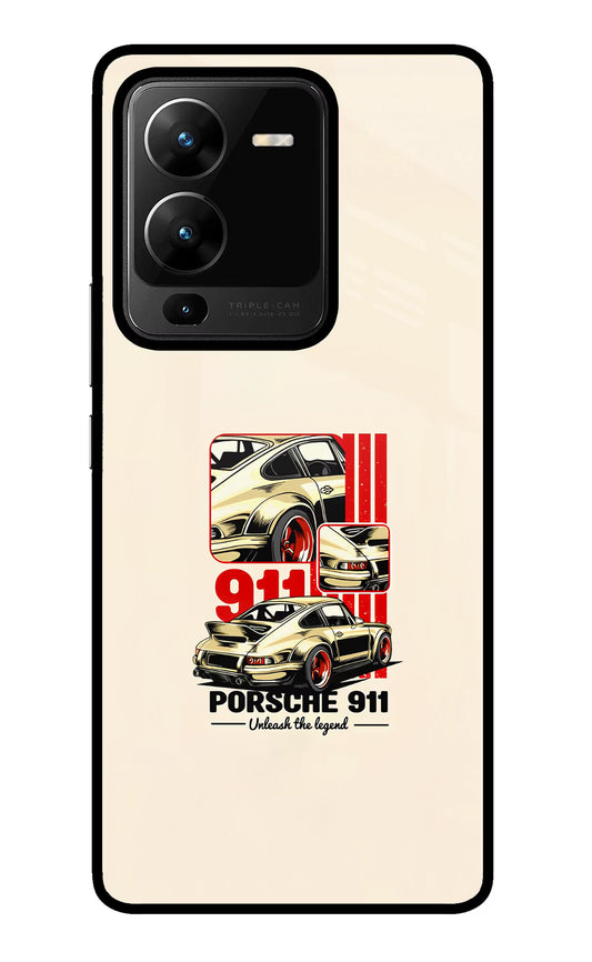 Classic Porsche 911 Vivo V25 Pro 5G Glass Case