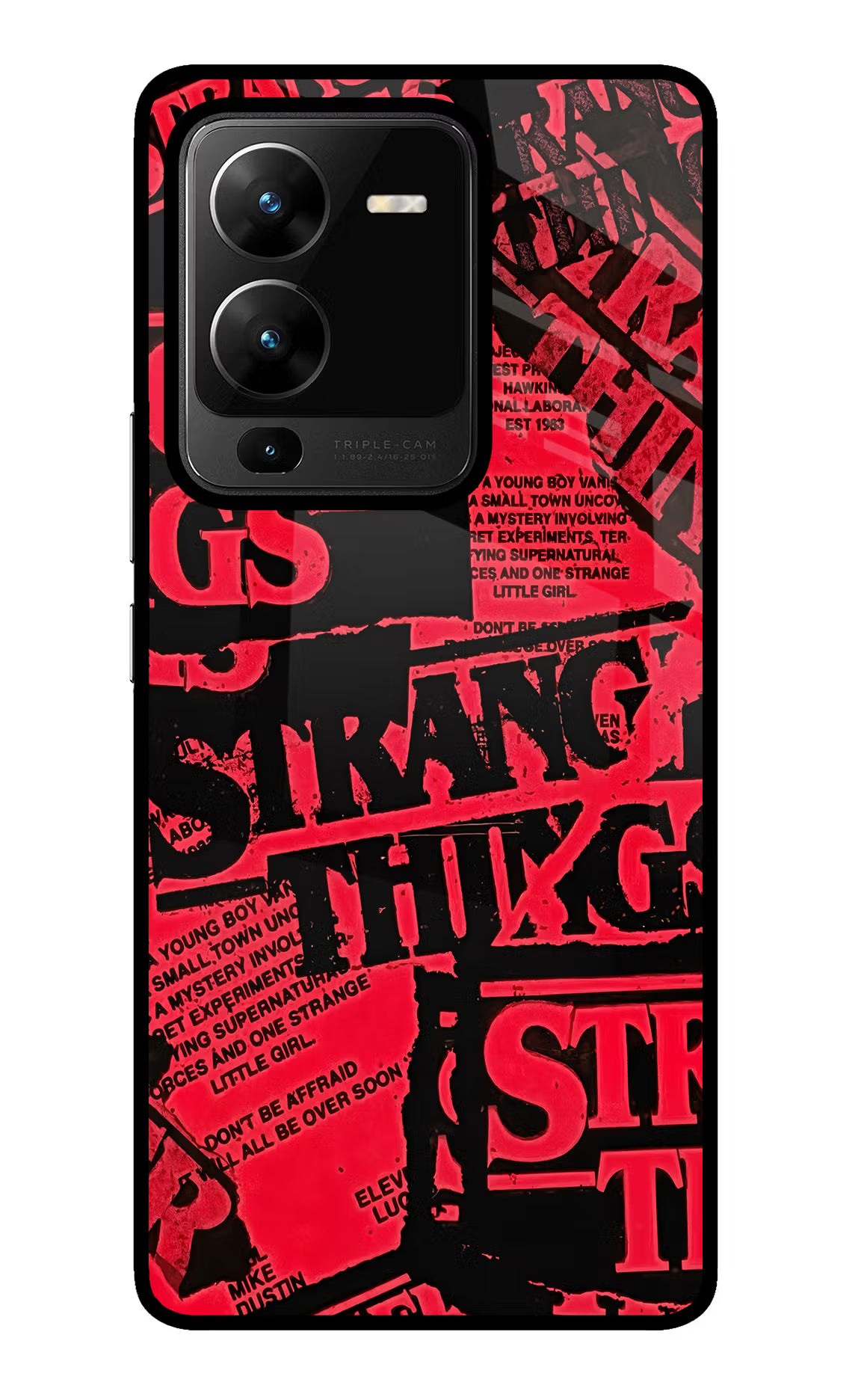 Ordinary Things Vivo V25 Pro 5G Glass Case Back Cover by Casekaro