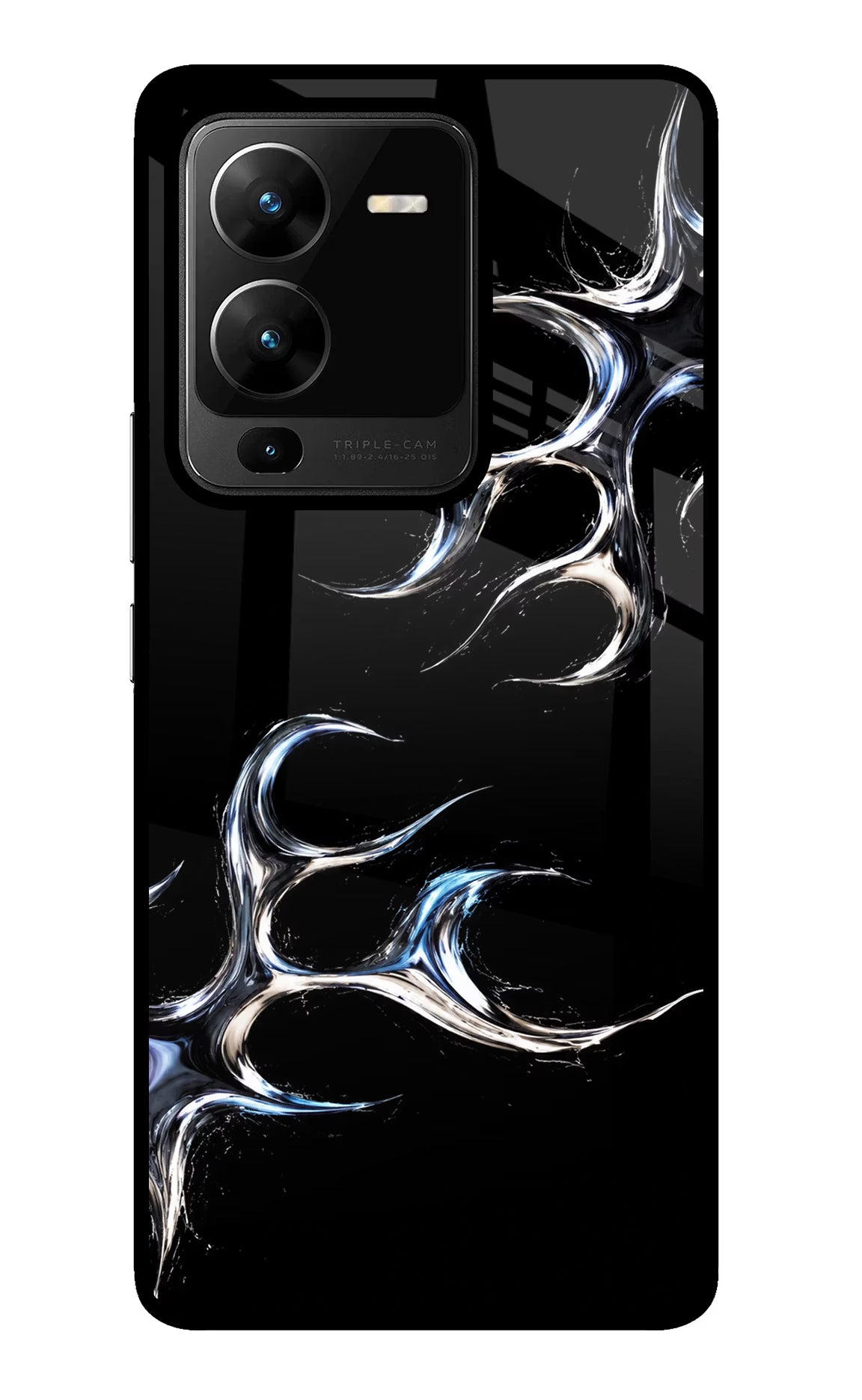 Chrome Tribal Vivo V25 Pro 5G Glass Case