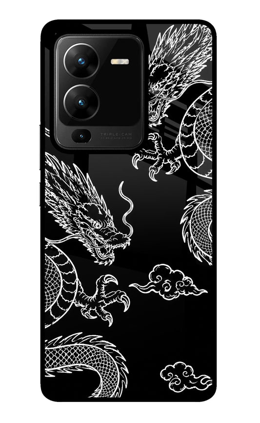 Twin Dragons Vivo V25 Pro 5G Glass Case