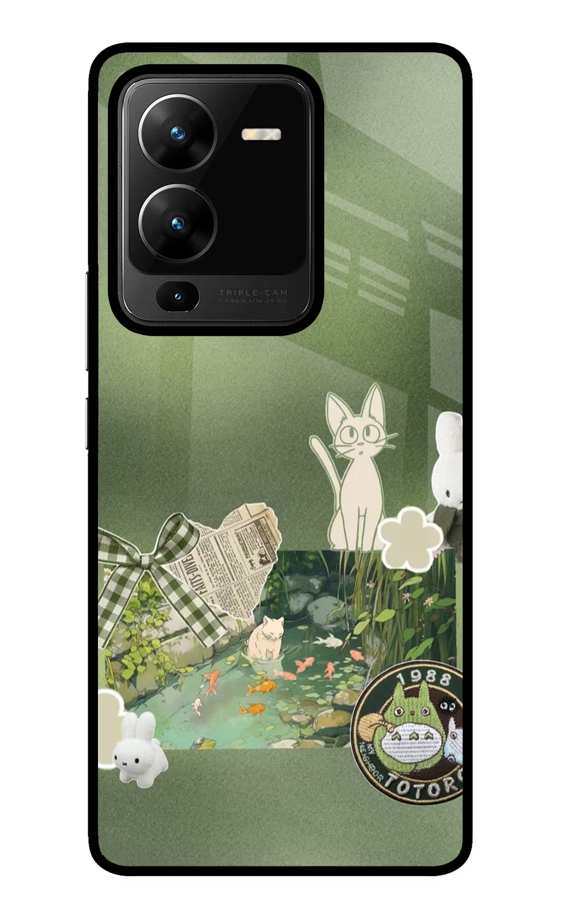 Aesthetic anime Vivo V25 Pro 5G Glass Case