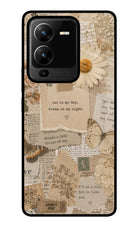 Vintage case Vivo V25 Pro 5G Glass Case