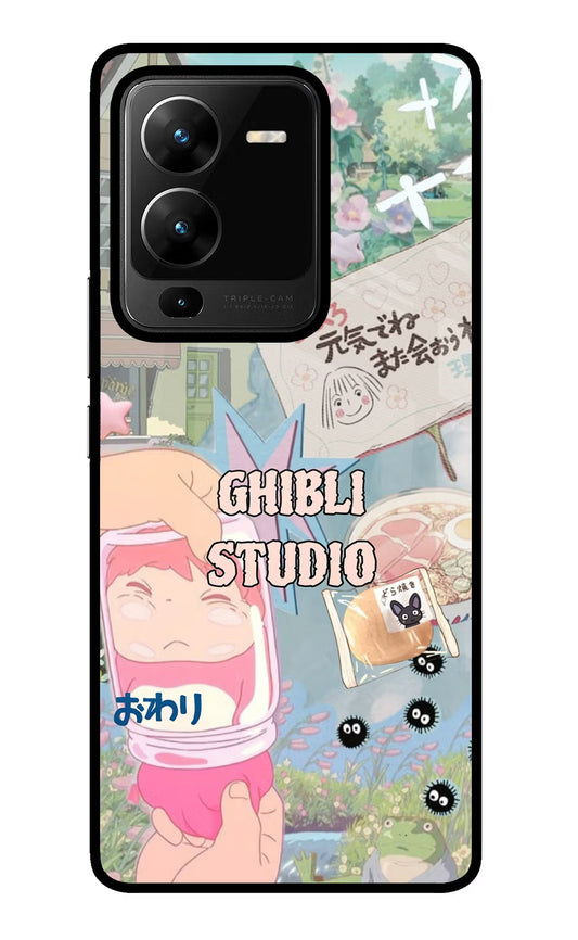 Studio Ghibli Vivo V25 Pro 5G Glass Case