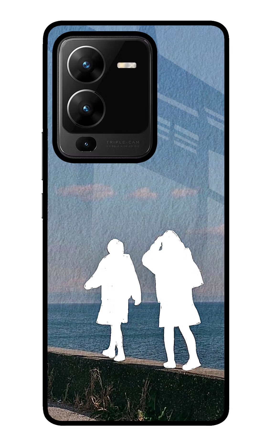 Coastal Dream Vivo V25 Pro 5G Glass Case
