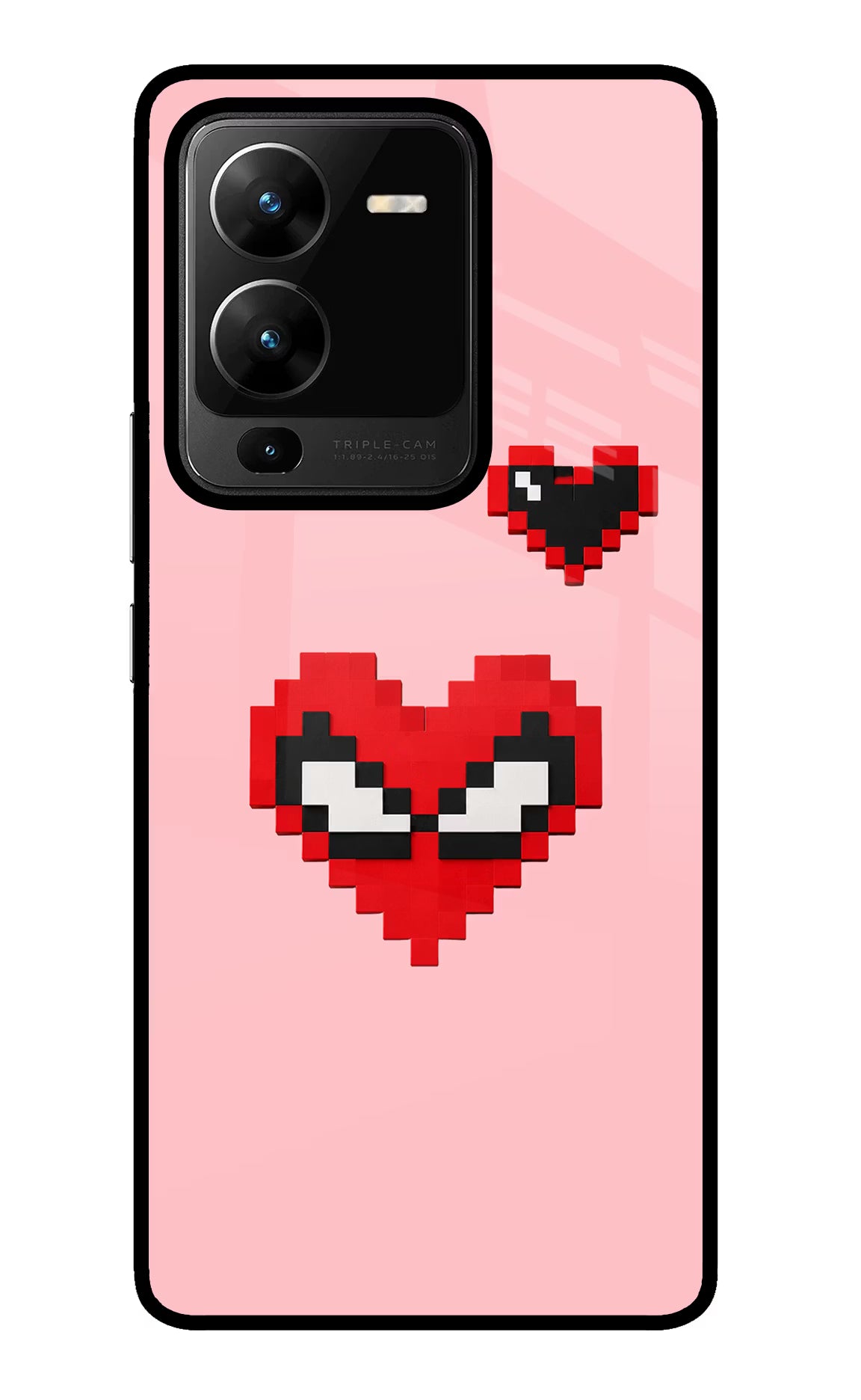 Gwen Heart Vivo V25 Pro 5G Glass Case