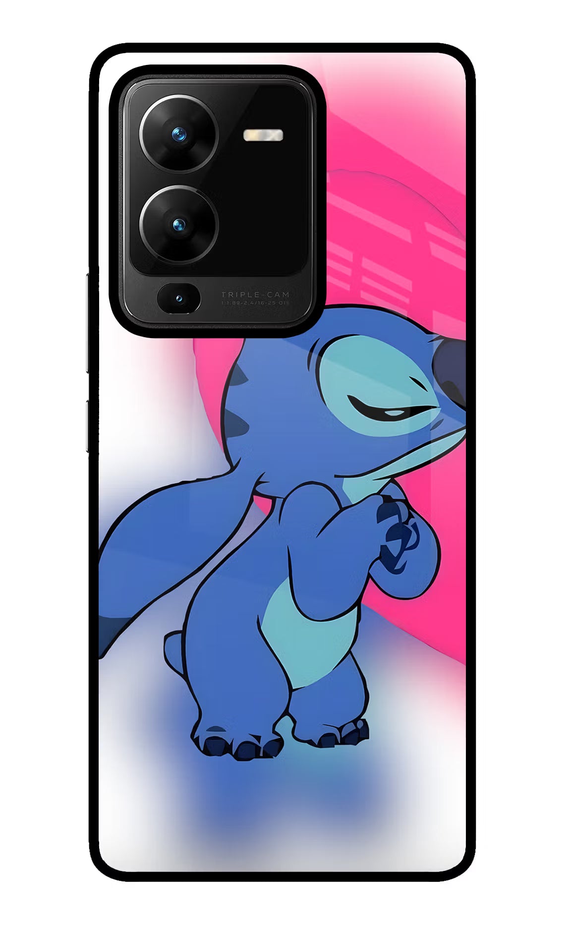 Stitch Hug Vivo V25 Pro 5G Glass Case