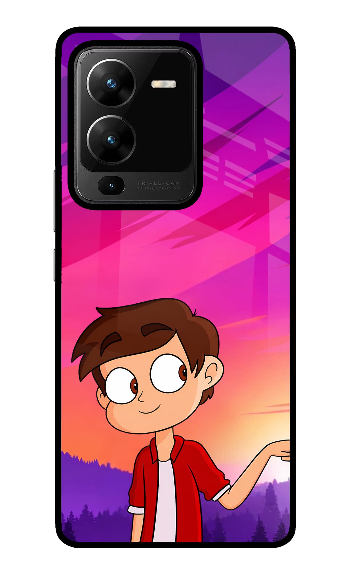 Marco Sunset Vivo V25 Pro 5G Glass Case