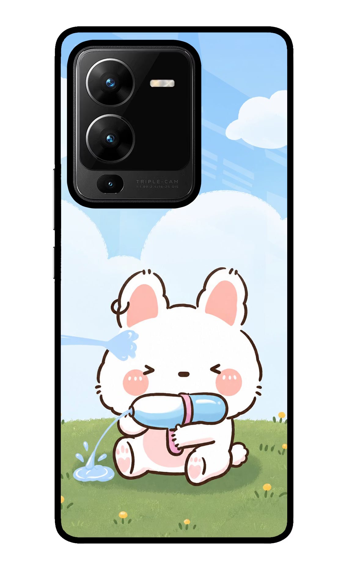 Bunny Treat Vivo V25 Pro 5G Glass Case