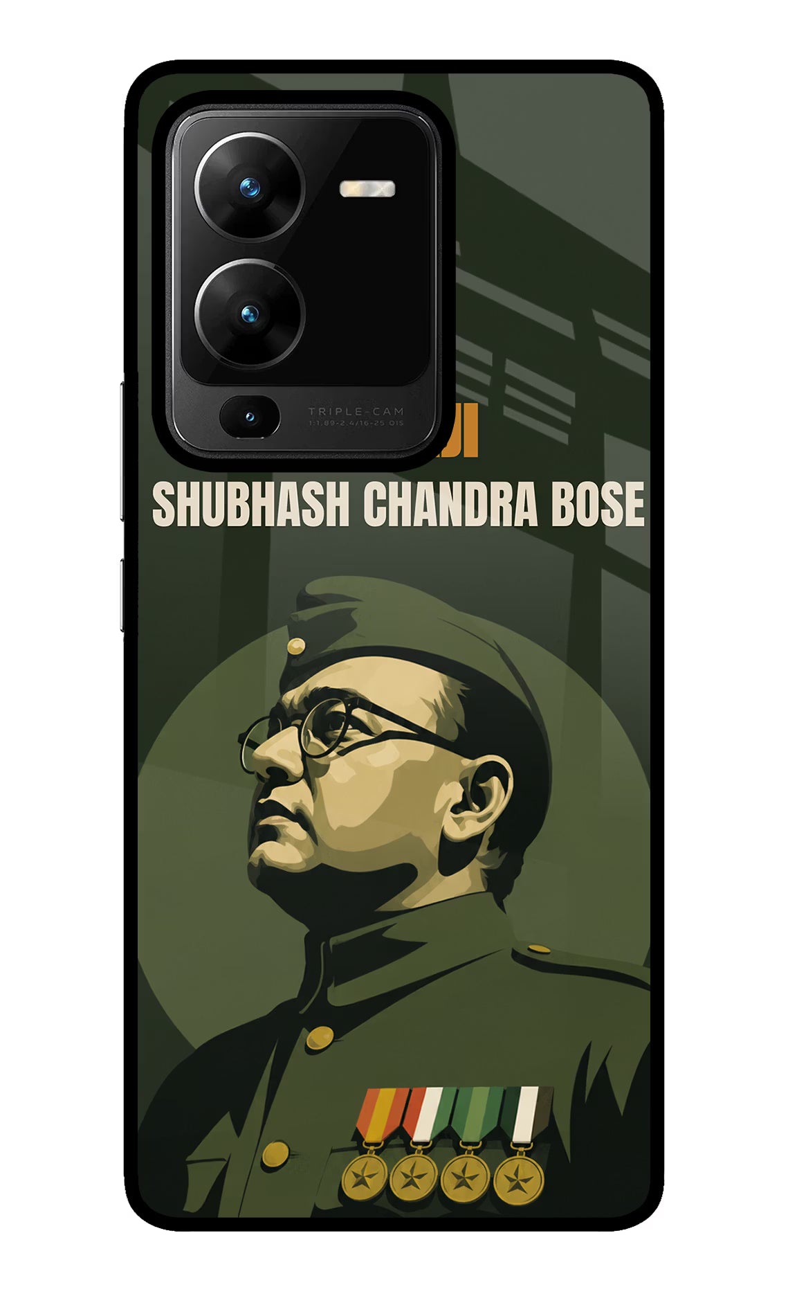 Netaji Legacy Vivo V25 Pro 5G Glass Case