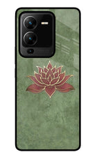 Lotus Grace Vivo V25 Pro 5G Glass Case