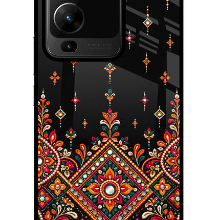 Noir Mehfil Vivo V25 Pro 5G Glass Case