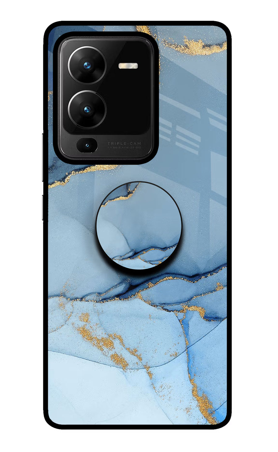 Blue Marble Vivo V25 Pro 5G Pop Case, Glass case