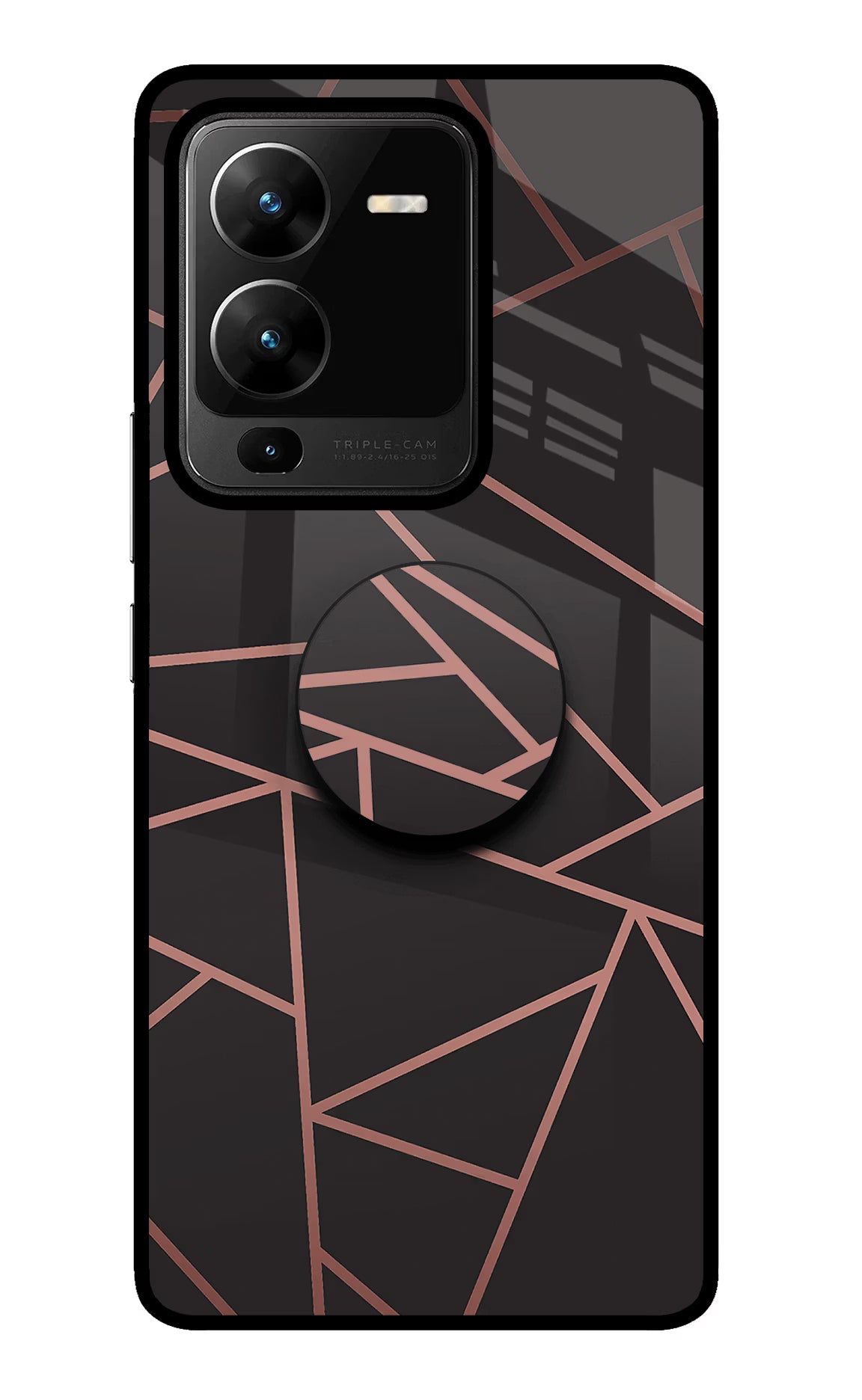 Geometric Pattern Vivo V25 Pro 5G Pop Case by Casekaro