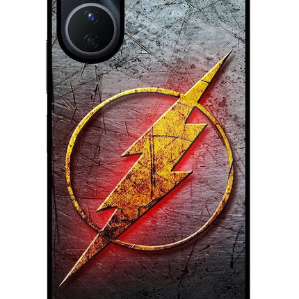 Flash Vivo Y16 Glass Case Back Cover by Casekaro