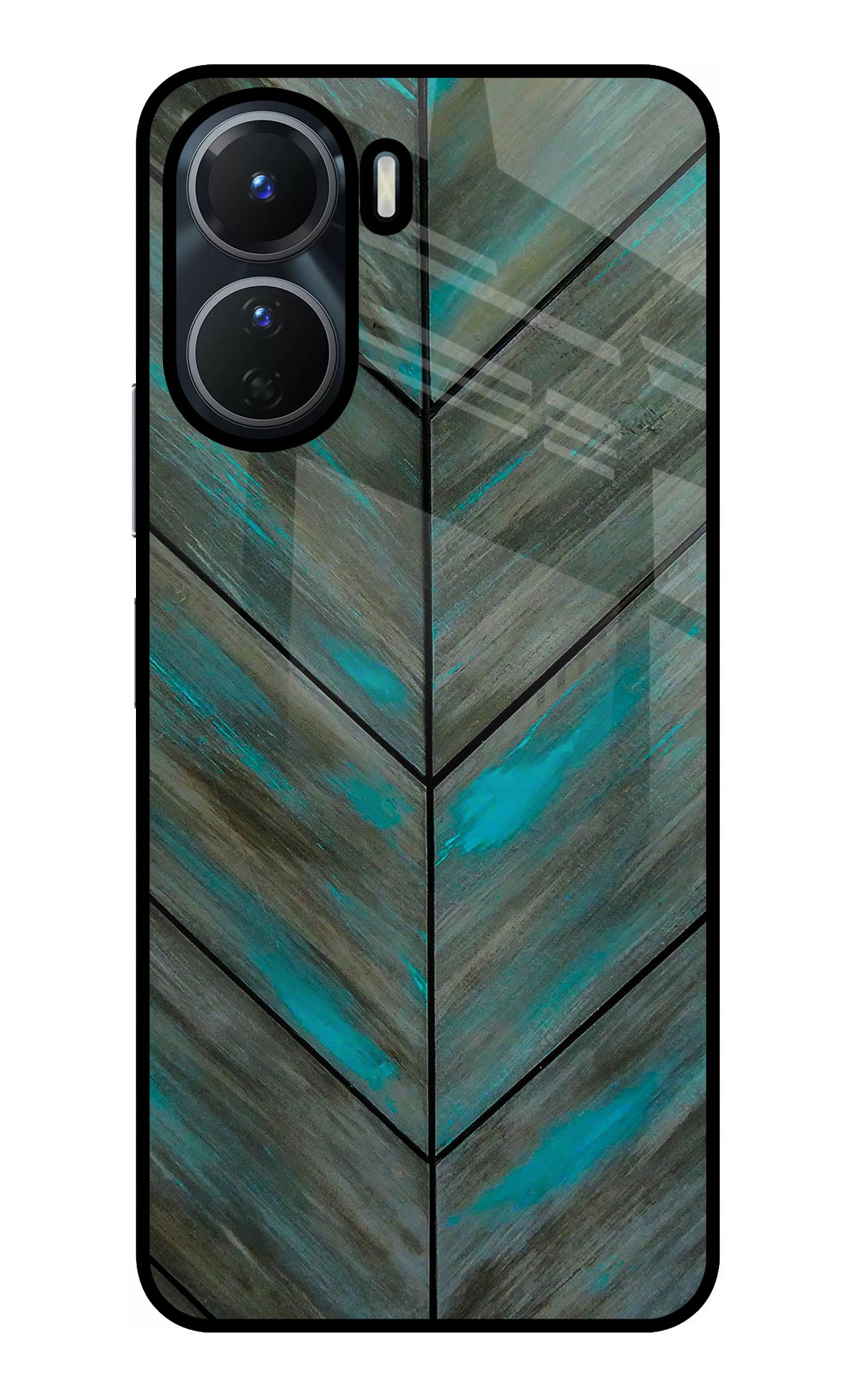 Pattern Vivo Y16 Glass Case