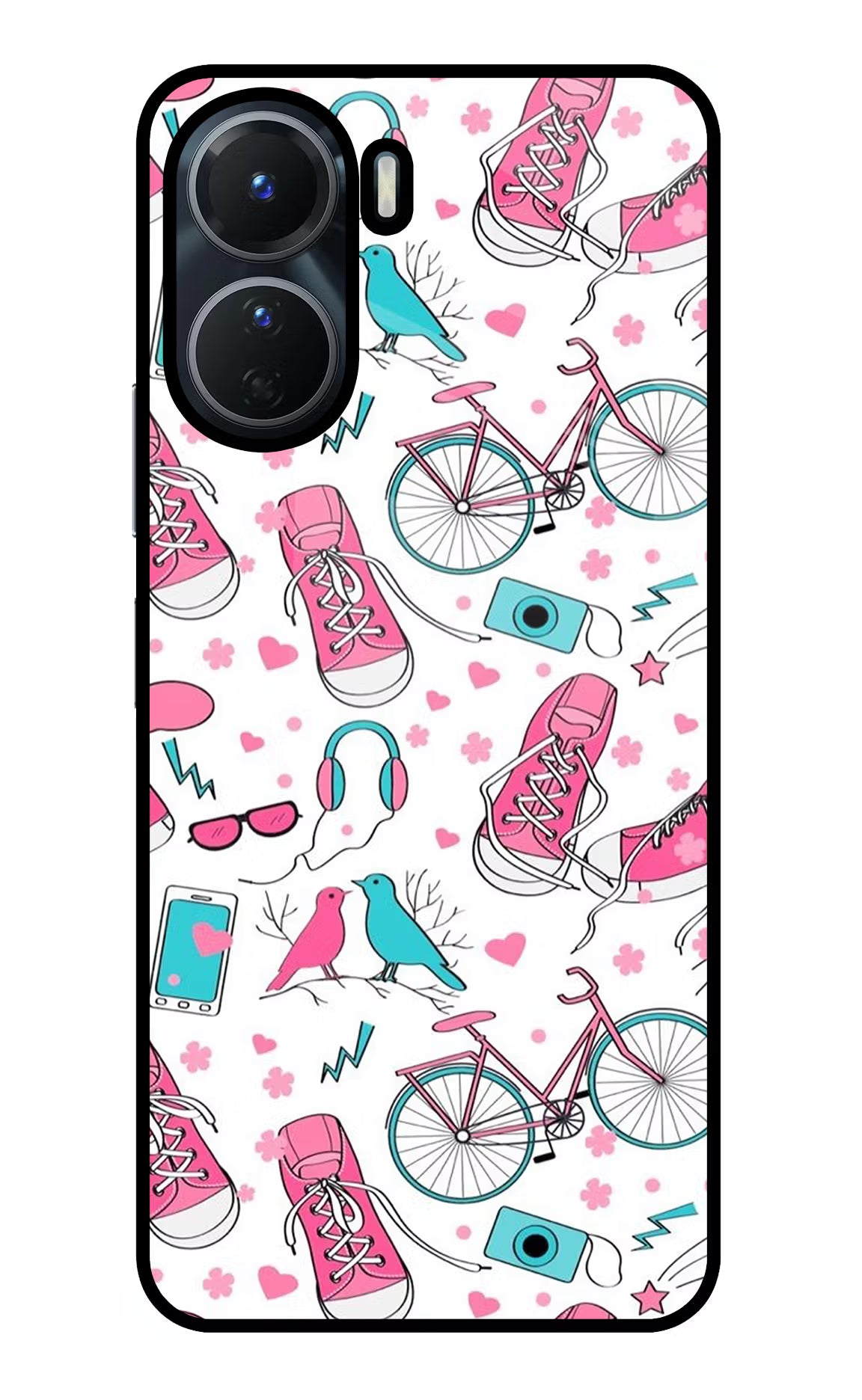 Artwork Vivo Y16 Glass Case